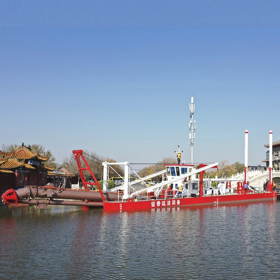 Urban River Mudringsutstyr Kutter Suction Dredger